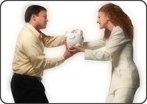 3. Fight over money