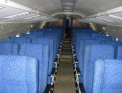 Салон самолета Ту-134. Фото: kosmos-air.com Салон самолета Ту-134. Фото: kosmos-air.com